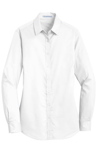 Port Authority® Ladies SuperPro™ Twill Shirt