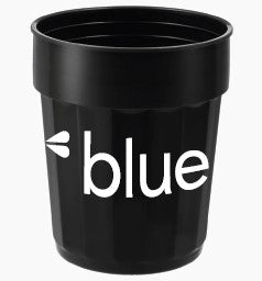 Blue 2022 Fluted Stadium Cup