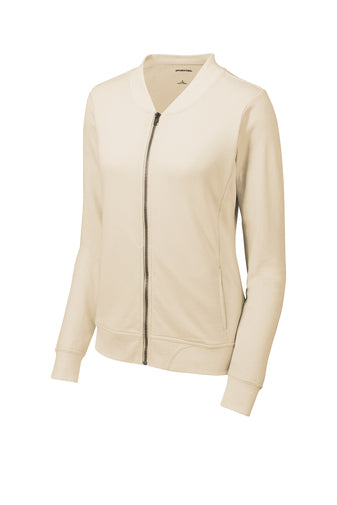 Sport-Tek® Ladies Lightweight French Terry Bomber