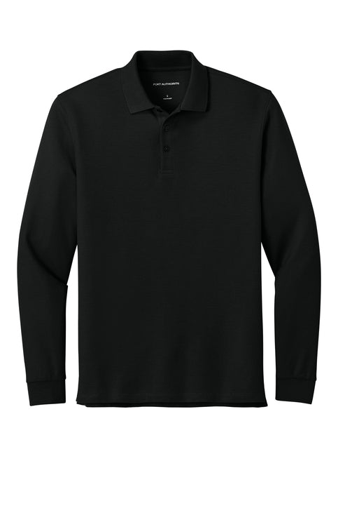 Port Authority Wearever Signature Pique Long Sleeve Polo