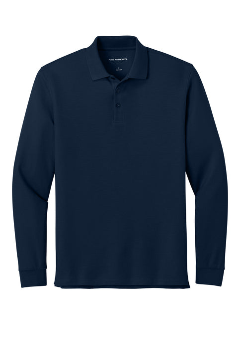 Port Authority Wearever Signature Pique Long Sleeve Polo