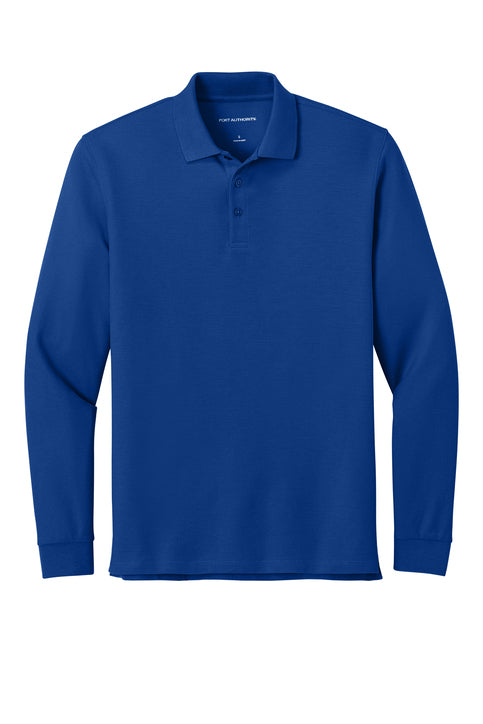 Port Authority Wearever Signature Pique Long Sleeve Polo
