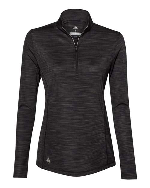 Adidas - Women's Lightweight Mélange Quarter-Zip Pullover