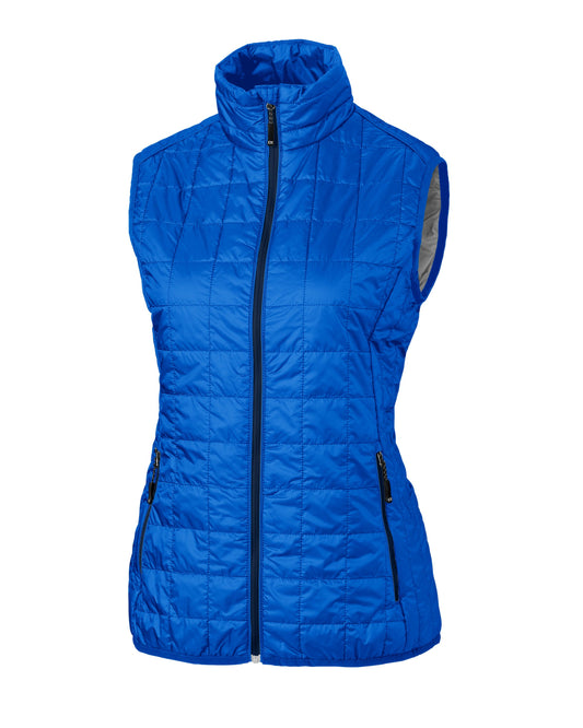 LIMTED INVENTORY - Cutter & Buck Rainier PrimaLoft® Womens Eco Insulated Full Zip Puffer Vest